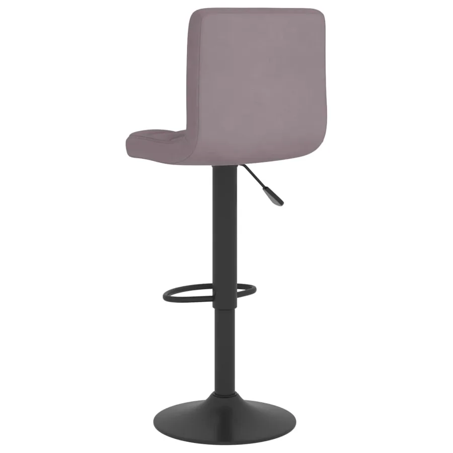 Tabouret de bar Taupe Tissu - 5