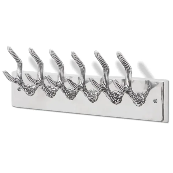 Cintre/portemanteau en aluminium Argent