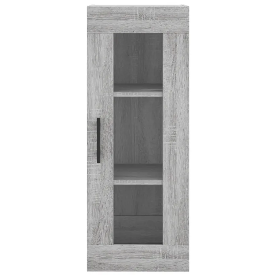 Buffet haut Sonoma gris 34,5x34x180 cm Bois d'ingénierie - 6