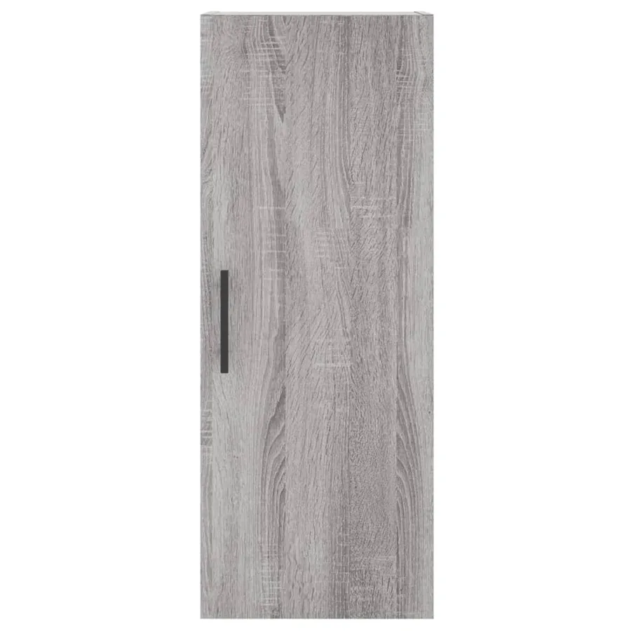 Buffet haut Sonoma gris 34,5x34x180 cm Bois d'ingénierie - 8