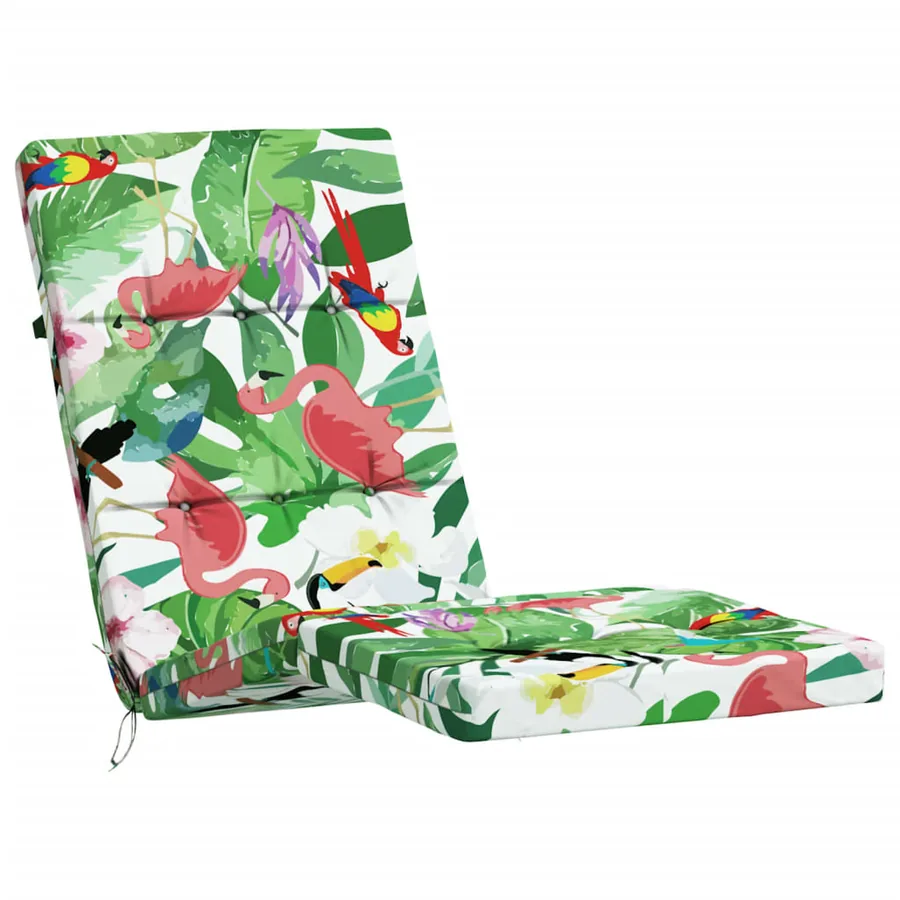 Coussins de chaise longue lot de 2 multicolore tissu oxford - 4