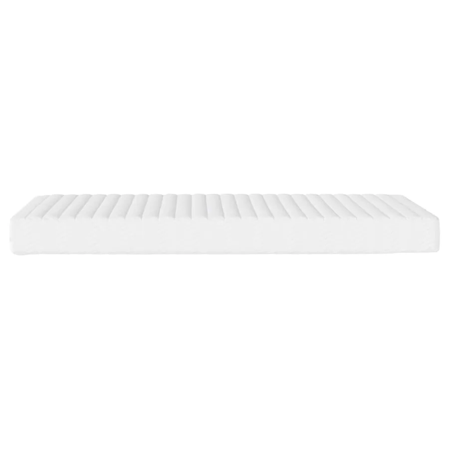 Matelas en mousse blanc 140x190 cm dureté H2 H3 - 4