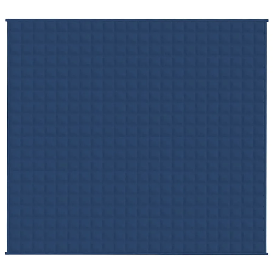 Couverture lestée Bleu 200x225 cm 13 kg Tissu - 3