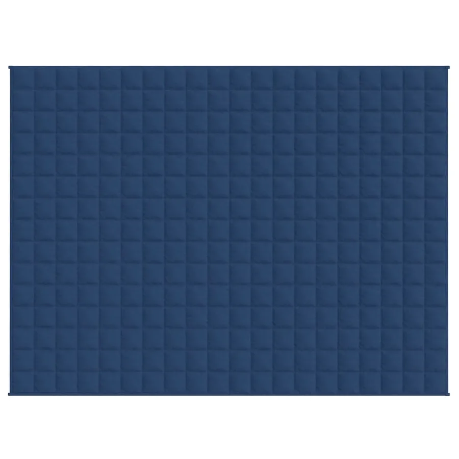 Couverture lestée Bleu 152x203 cm 7 kg Tissu - 3