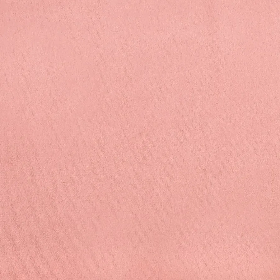 Cadre de lit sans matelas rose 100x200 cm velours - 11