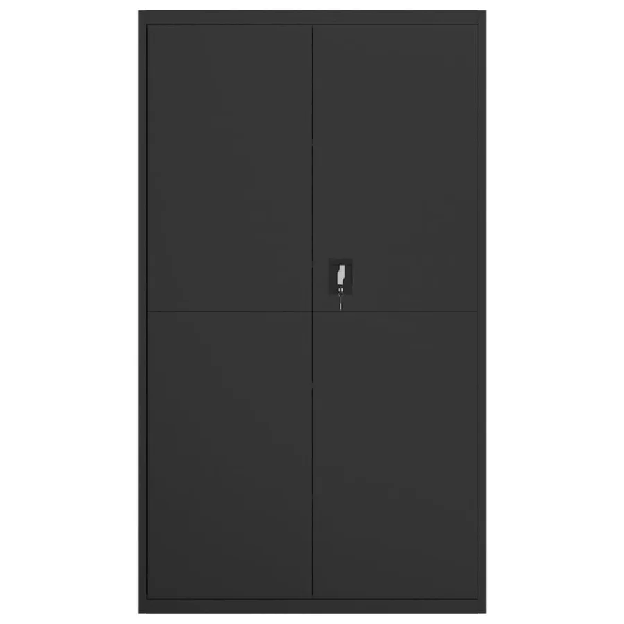Classeur noir 105x40x180 cm acier - 3
