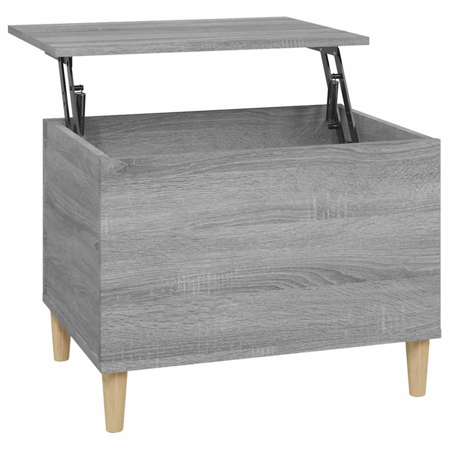 Table basse Sonoma gris 60x44,5x45 cm Bois d'ingénierie - 2
