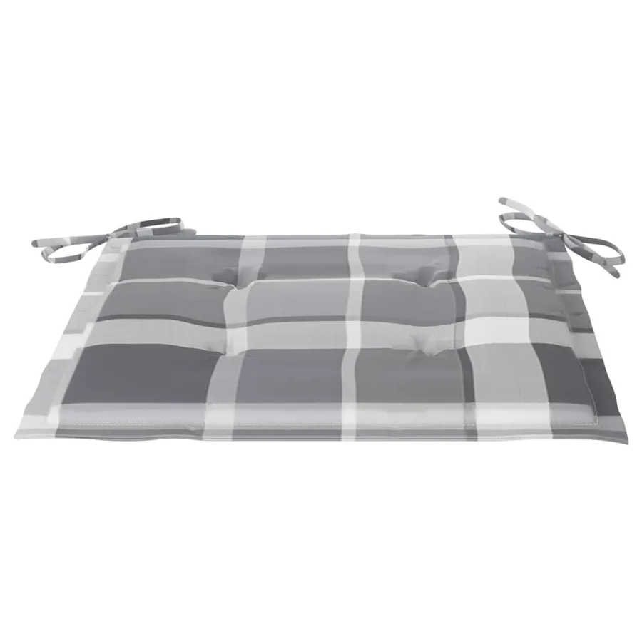 Chaises pliables d'extérieur lot de 2 et coussins Bois d'acacia - 13