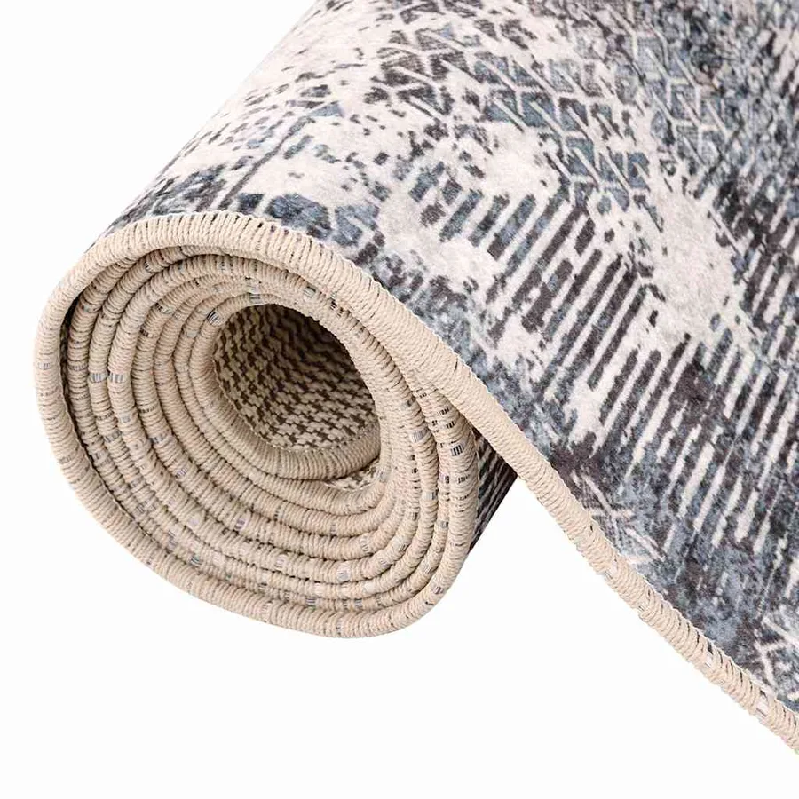 Tapis lavable multicolore 160x230 cm - 5