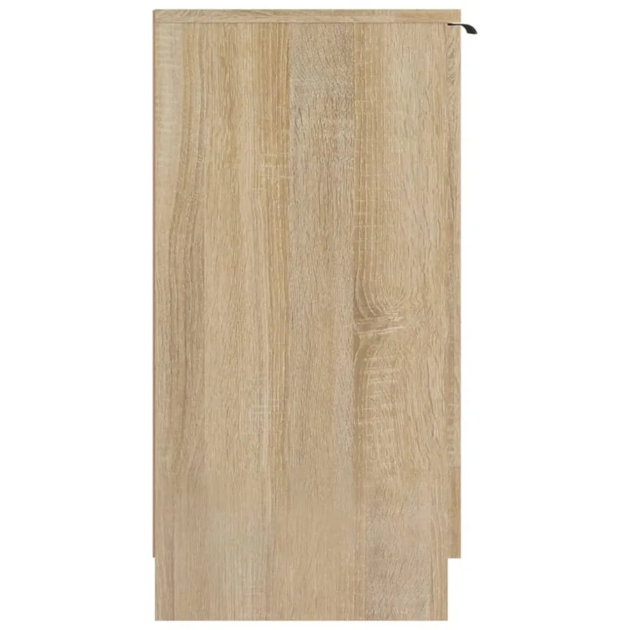 Armoire à chaussures Chêne Sonoma 59x35x70 cm Bois d'ingénierie - 4