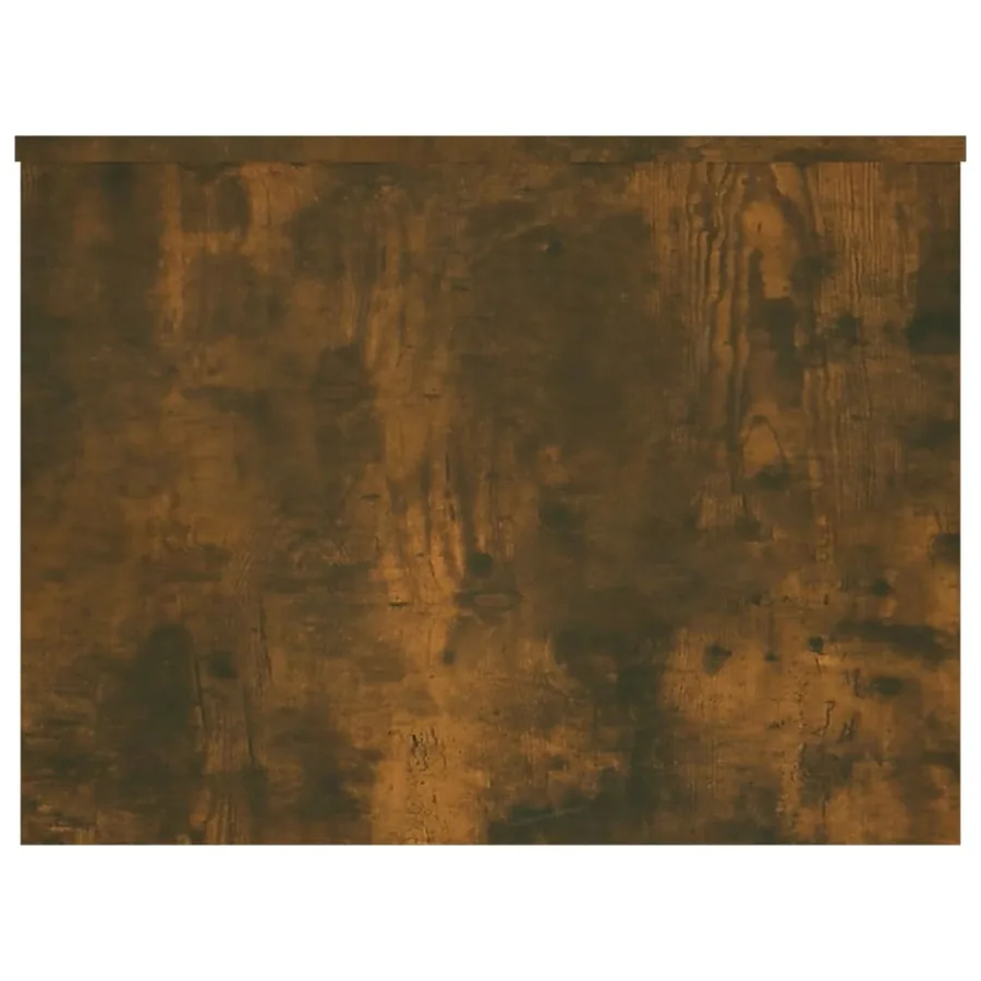 Table basse Chêne fumé 80x55,5x41,5 cm Bois d'ingénierie - 5