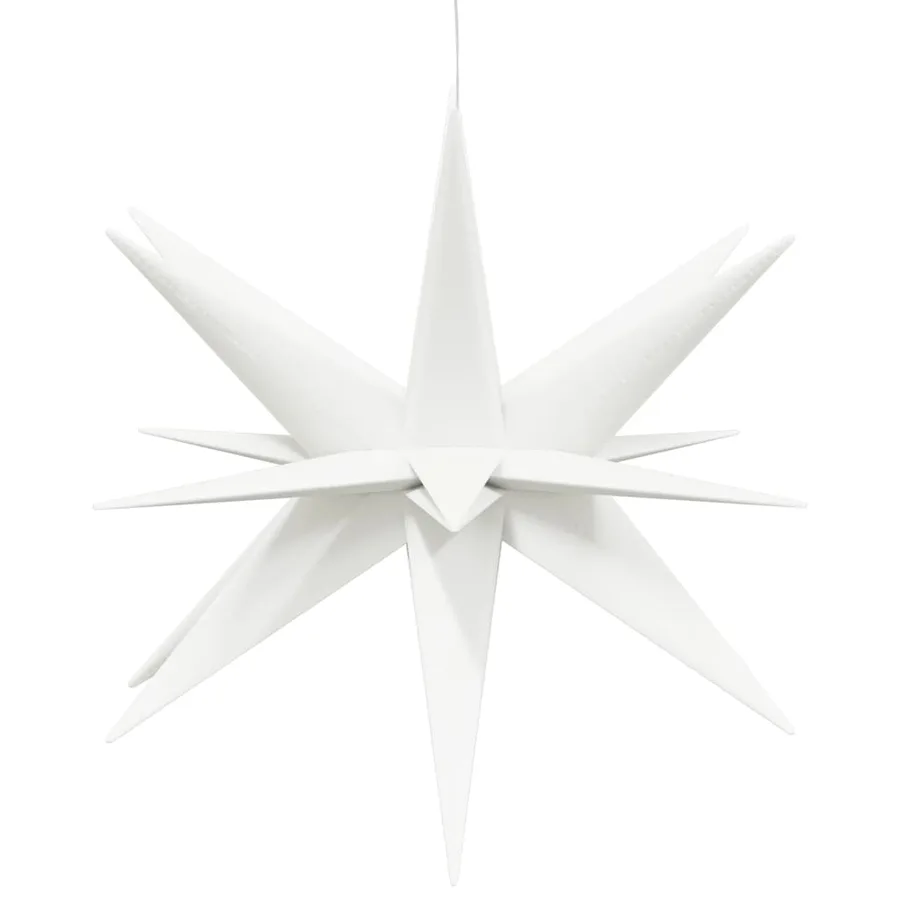 Lumières de Noël avec LED 3 pcs pliable blanc 57 cm - 3