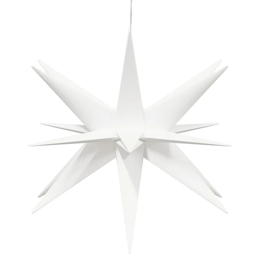 Lumière de Noël avec LED pliable blanc 43 cm - 4