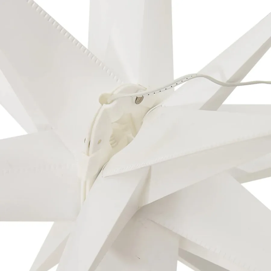Lumière de Noël avec LED pliable blanc 43 cm - 8