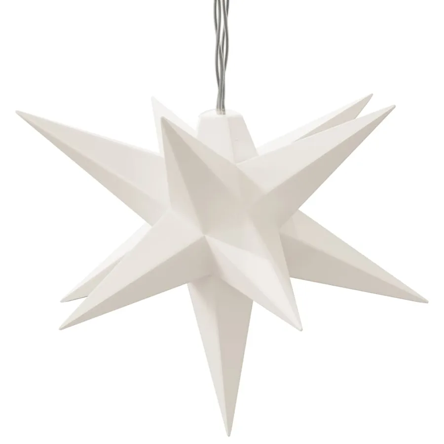 Lumière de Noël 10 LED blanc 10 cm - 6