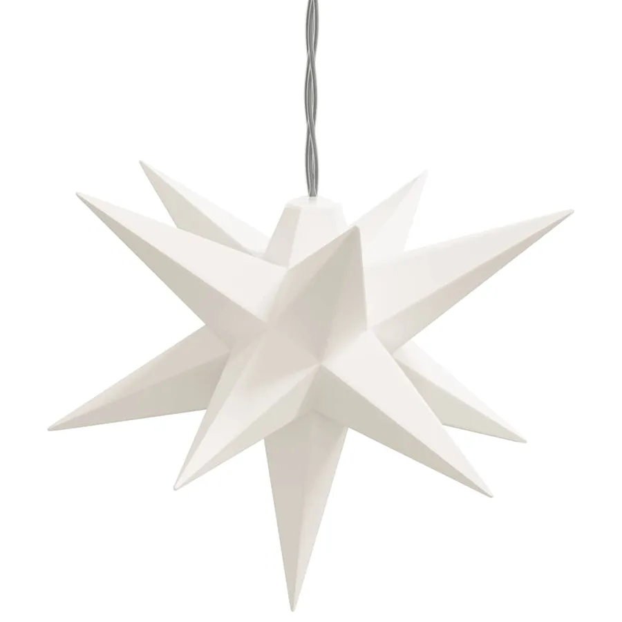 Lumière de Noël 10 LED blanc 10 cm - 7