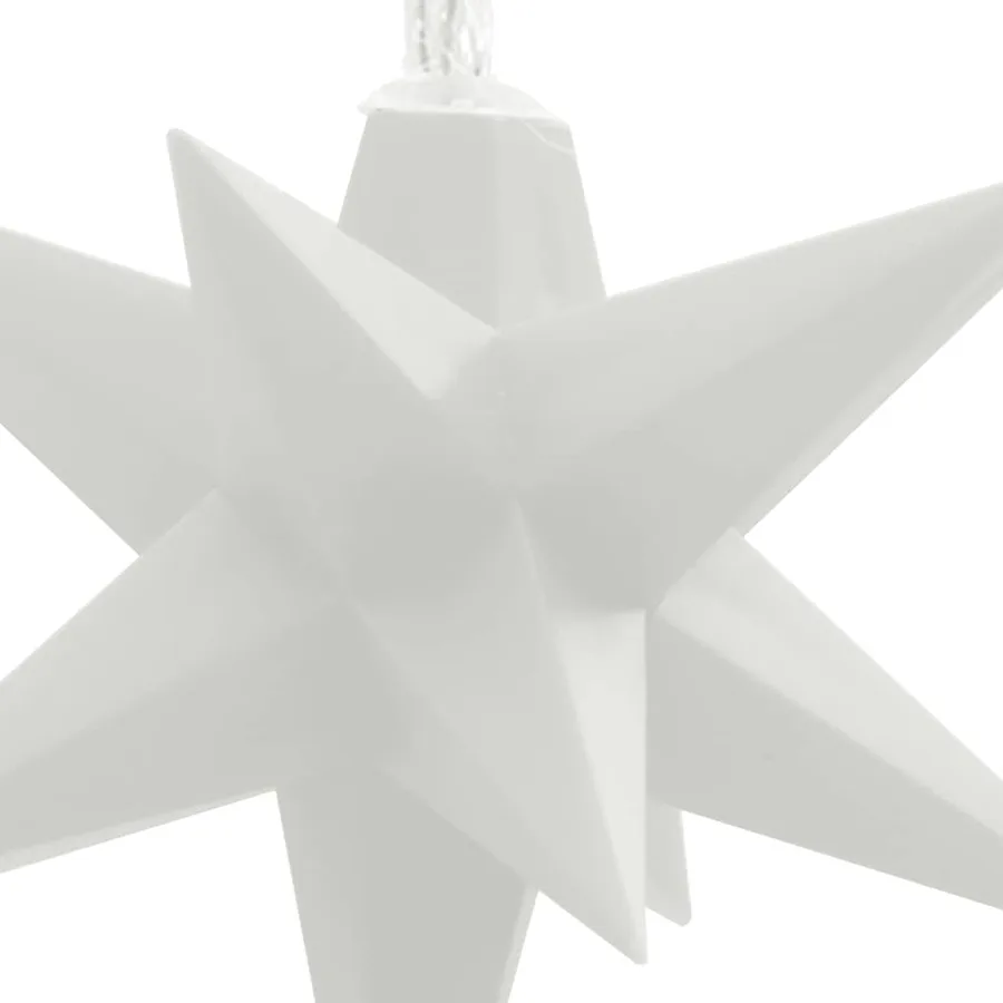 Lumière de Noël 10 LED blanc 10 cm - 9