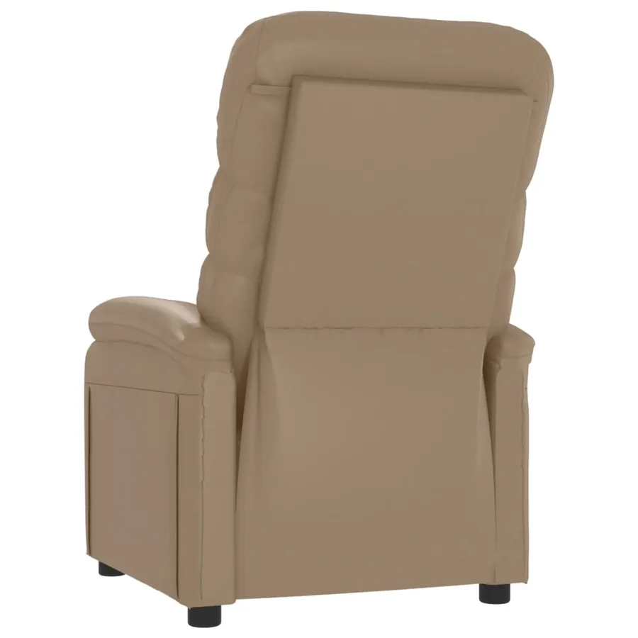 Fauteuil inclinable Cappuccino Similicuir - 5