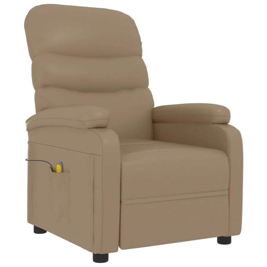 Fauteuil de massage Cappuccino Similicuir - 3