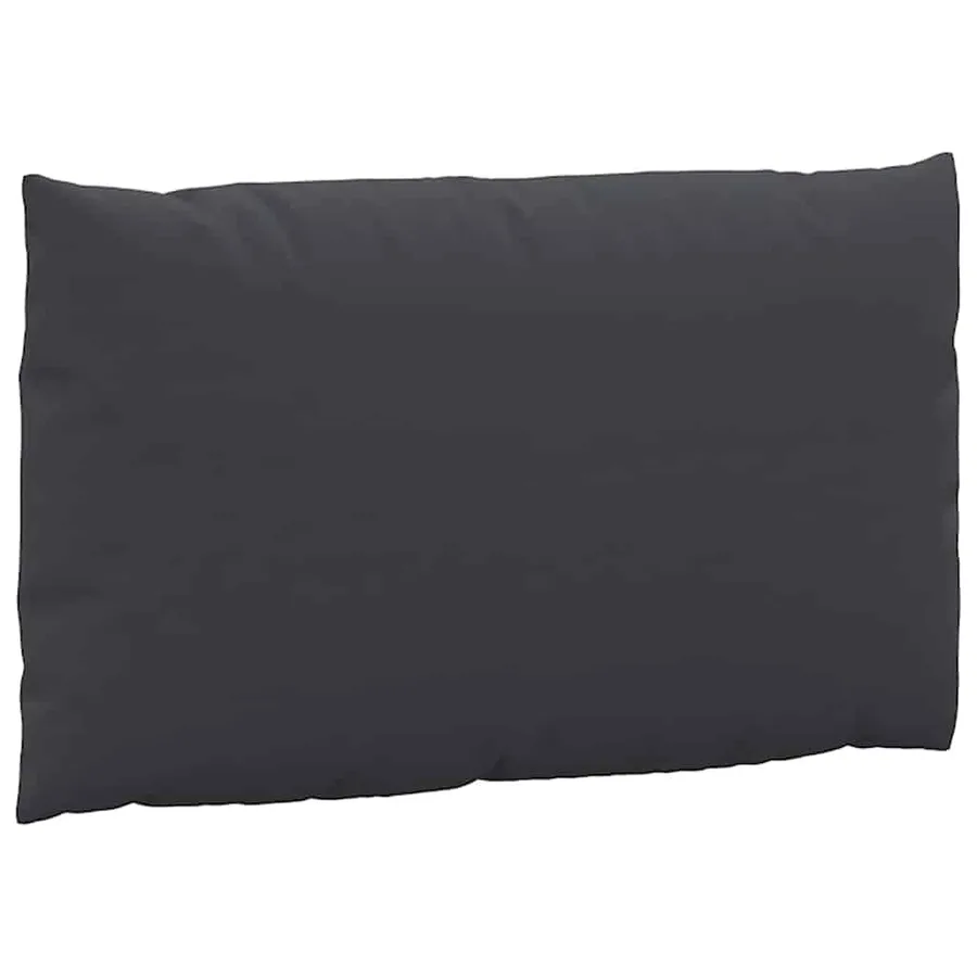 Coussins de palette lot de 2 noir tissu oxford - 6