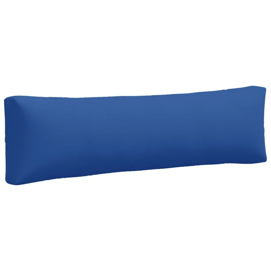 Coussins de palette lot de 2 bleu tissu - 6