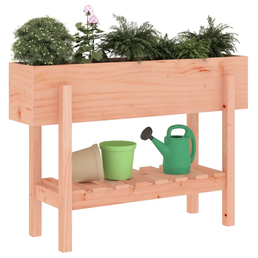 Lit surélevé de jardin 101x30x69 cm bois douglas massif - 3