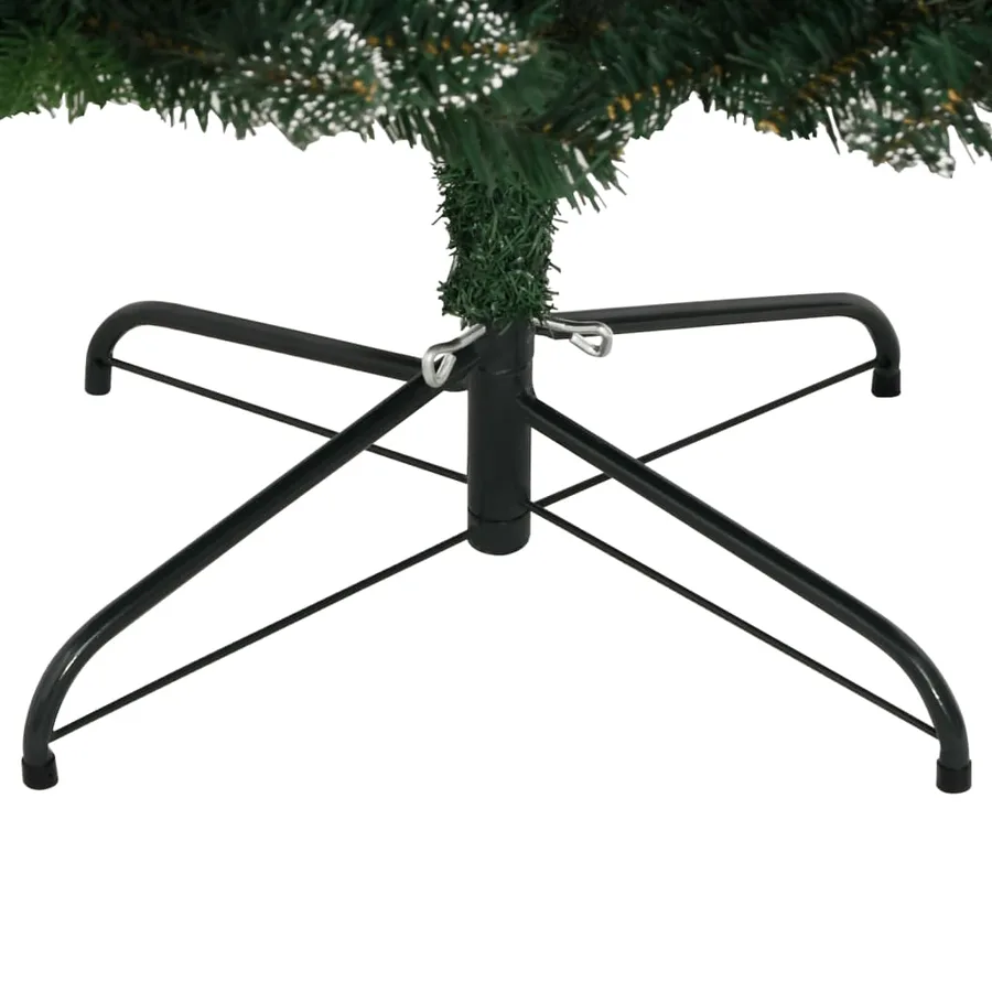 Sapin de Noël artificiel à charnières avec baies rouges 180 cm - 6