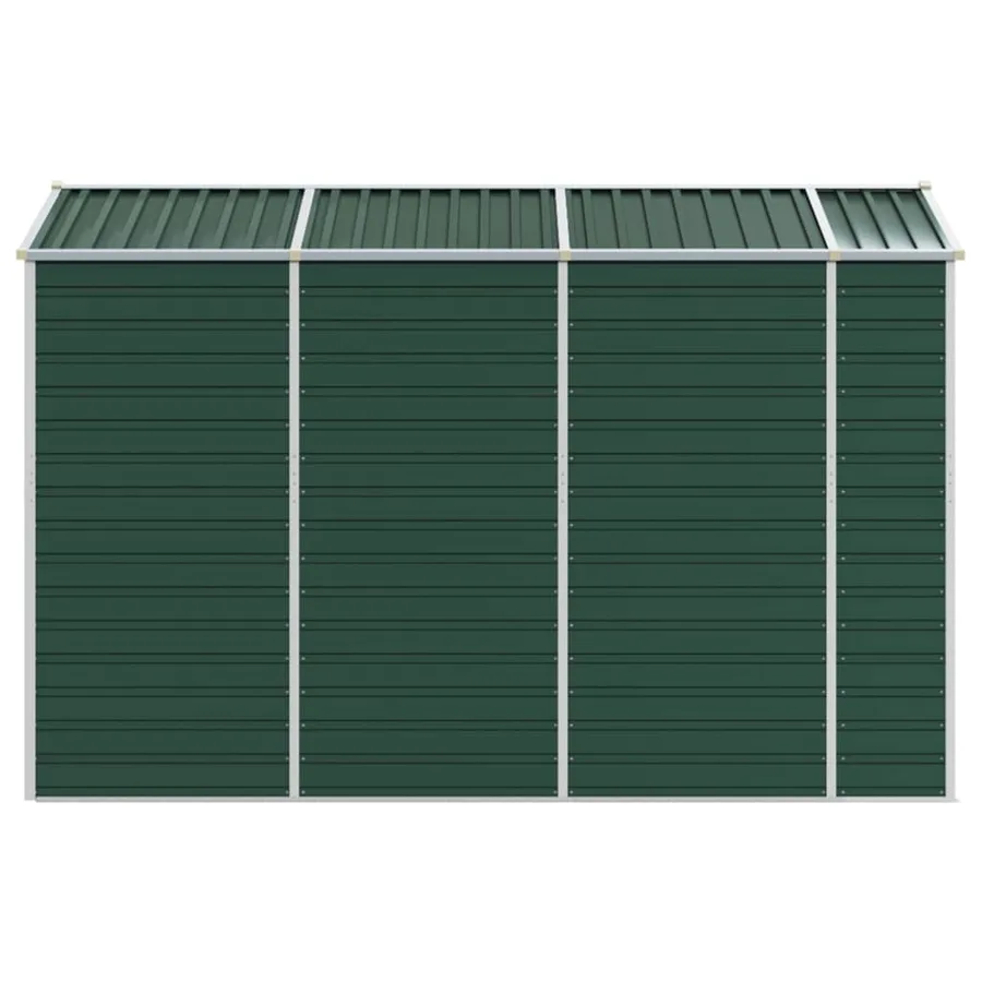 Abri de jardin Vert 191 x 300 x 198 cm Acier galvanisé - 6