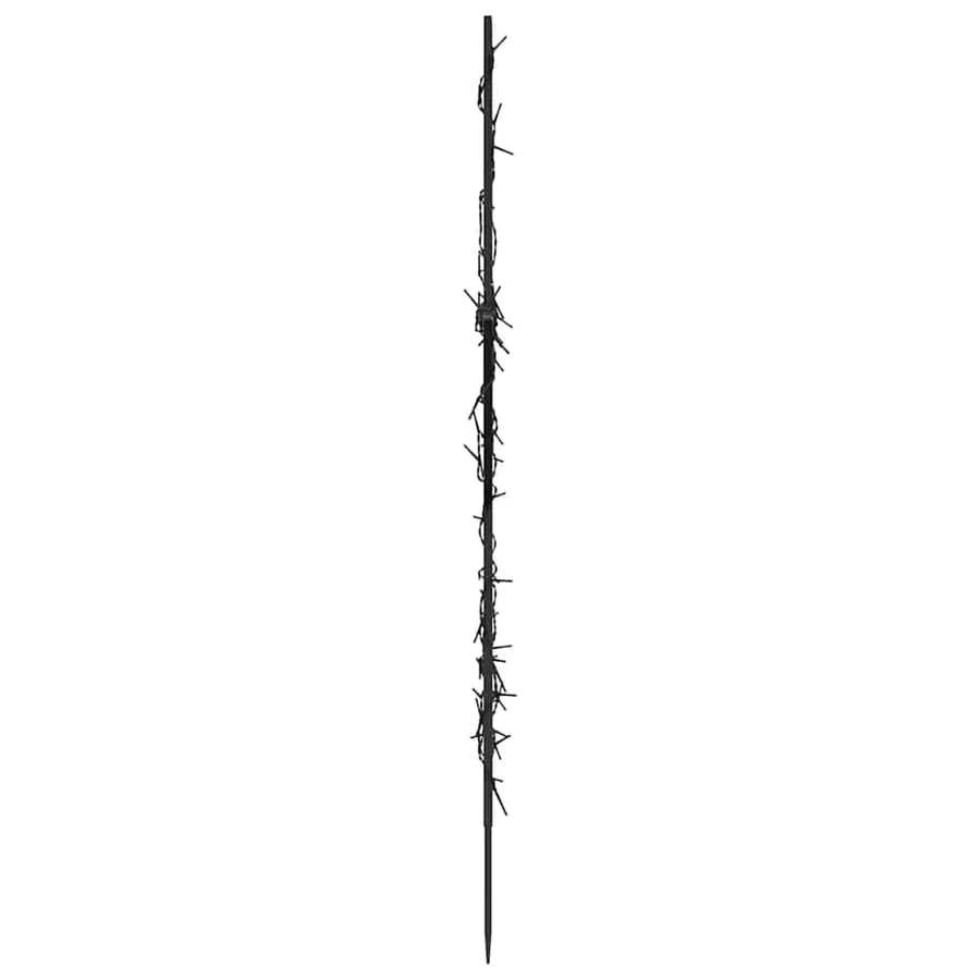 Décoration lumineuse étoile de Noël avec piquets 80 LED 60 cm - 6