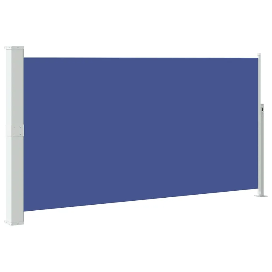 Auvent latéral rétractable de patio 170x300 cm Bleu - 2