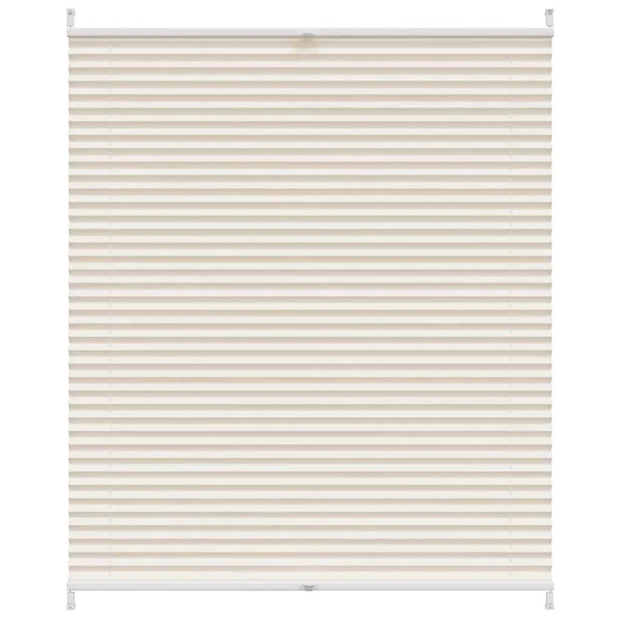 Store plissé 110x150 cm Crème - 2