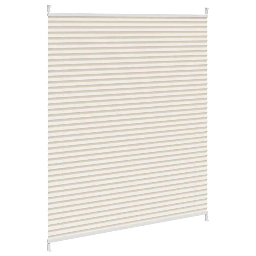 Store plissé 110x150 cm Crème - 4