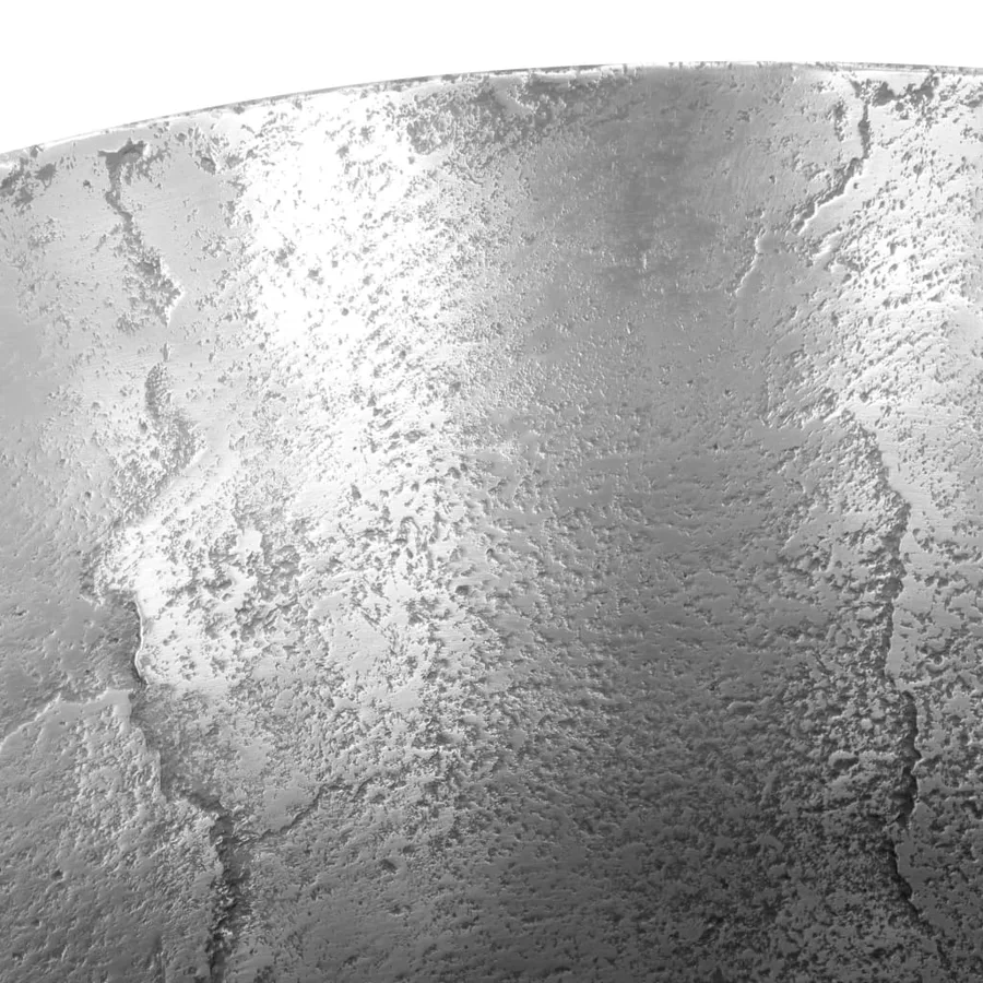Seau à champagne Aluminium solide 39x29x71 cm Argenté - 8