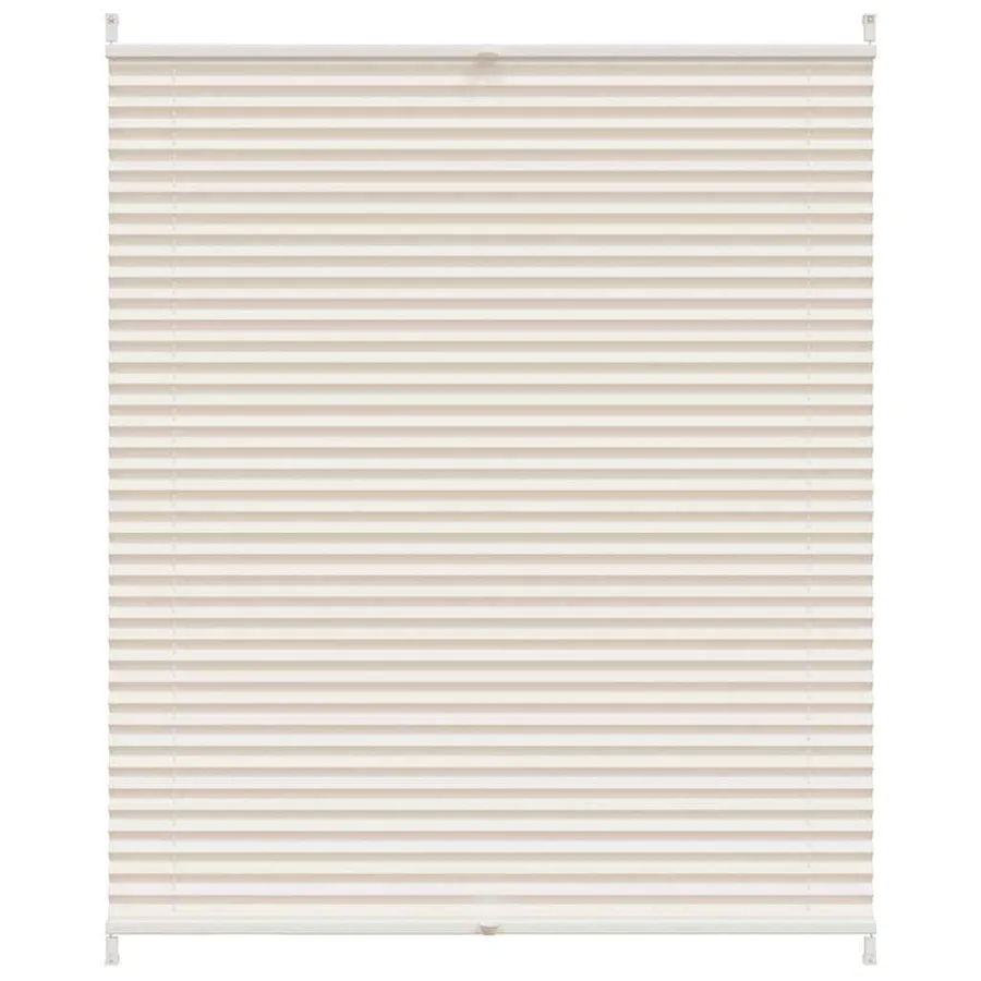 Store plissé 110x100 cm Crème - 2