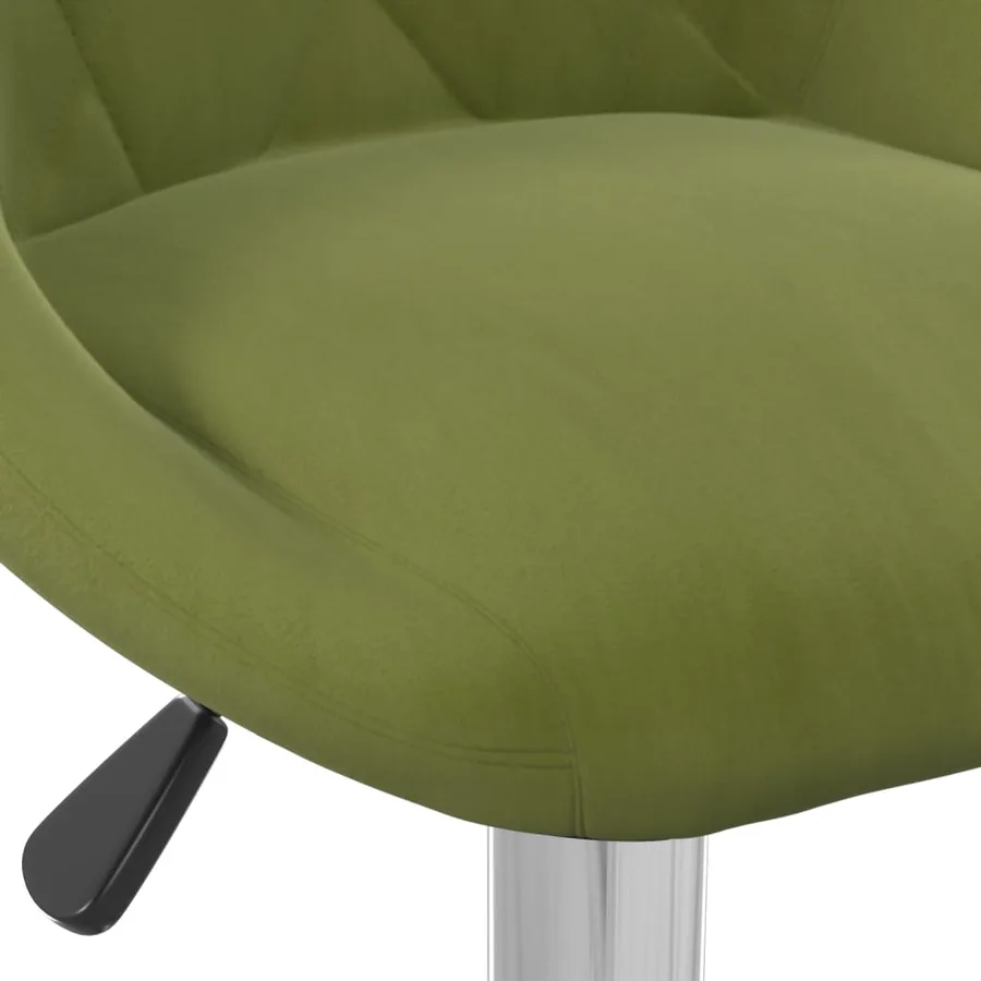 Tabouret de bar Vert clair Velours - 7