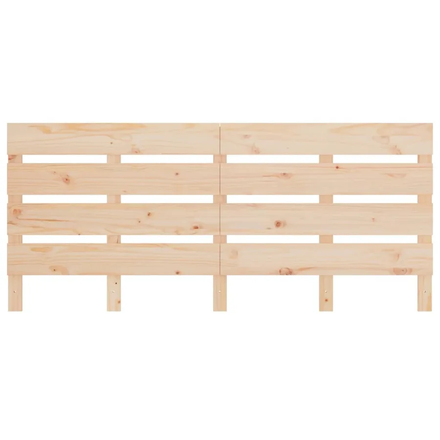 Tête de lit 150x3x80 cm Bois massif de pin - 4