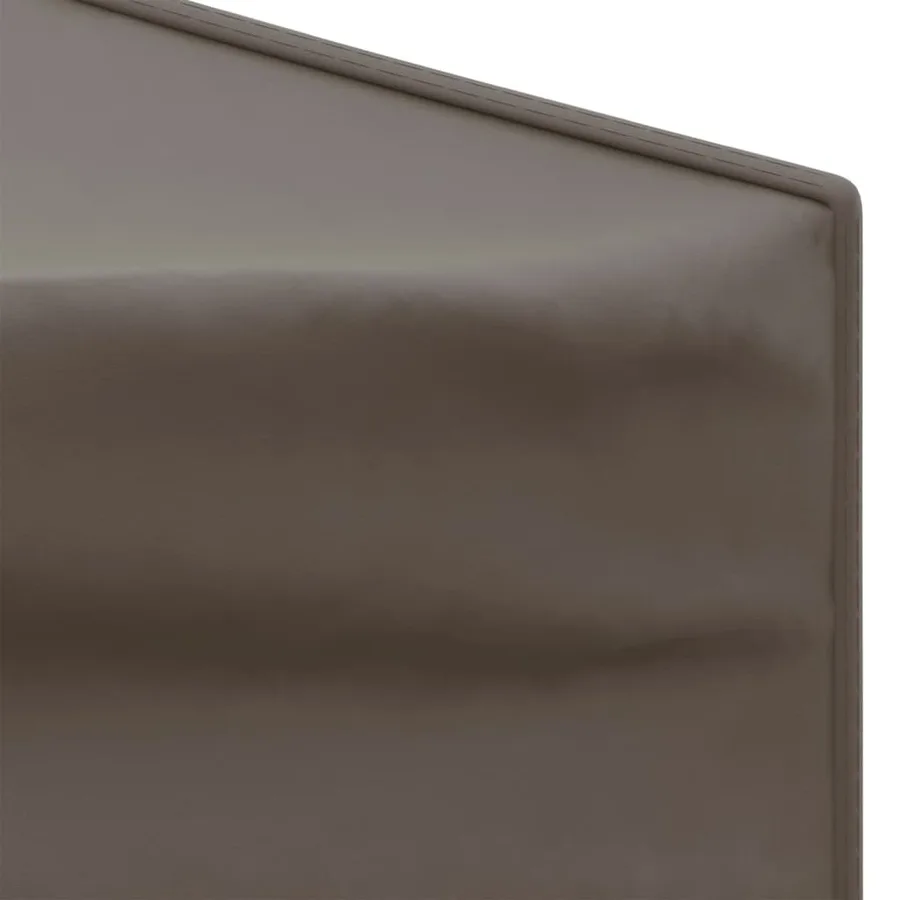 Tente de réception pliable avec parois Taupe 3x3 m - 5