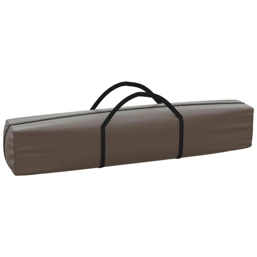 Tente de réception pliable avec parois Taupe 3x3 m - 8
