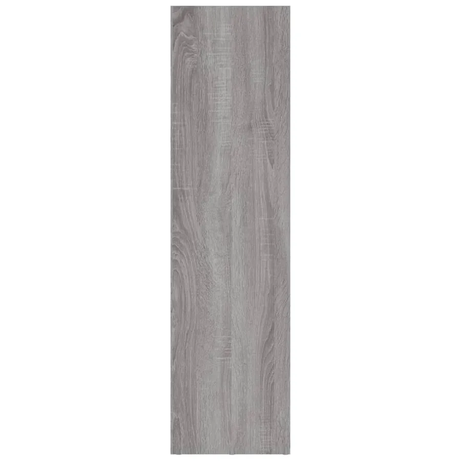 Bibliothèque/Meuble TV sonoma gris 36x30x114 cm bois ingénierie - 5