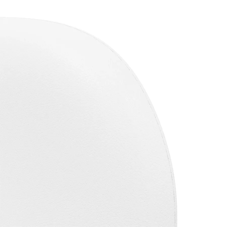 Oreille de tête de lit Blanc 40 x 23 x 6 cm PVC - 9