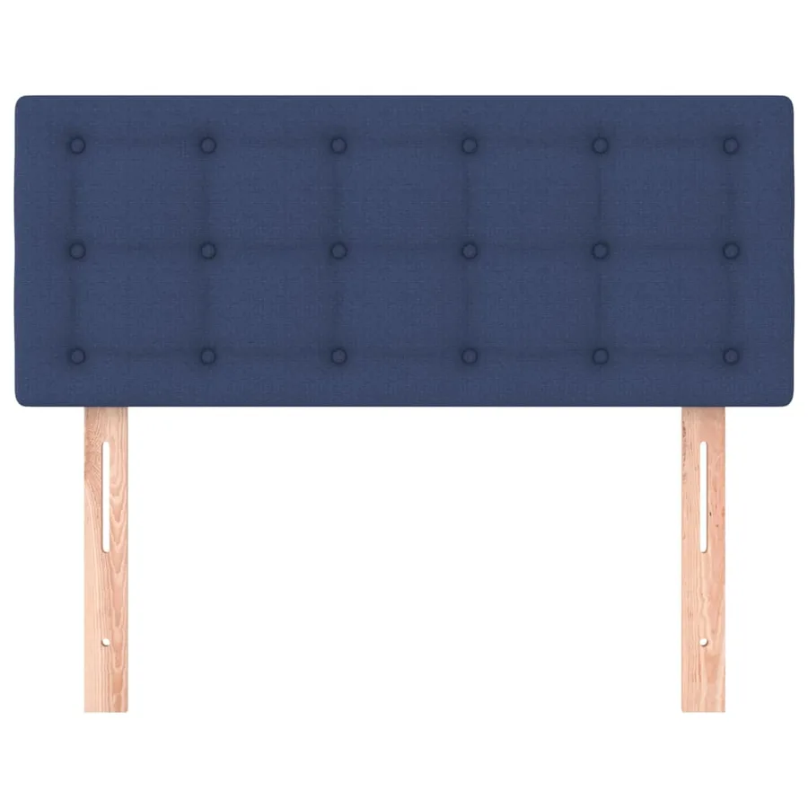 Tête de lit Bleu 80x5x78/88 cm Tissu - 3