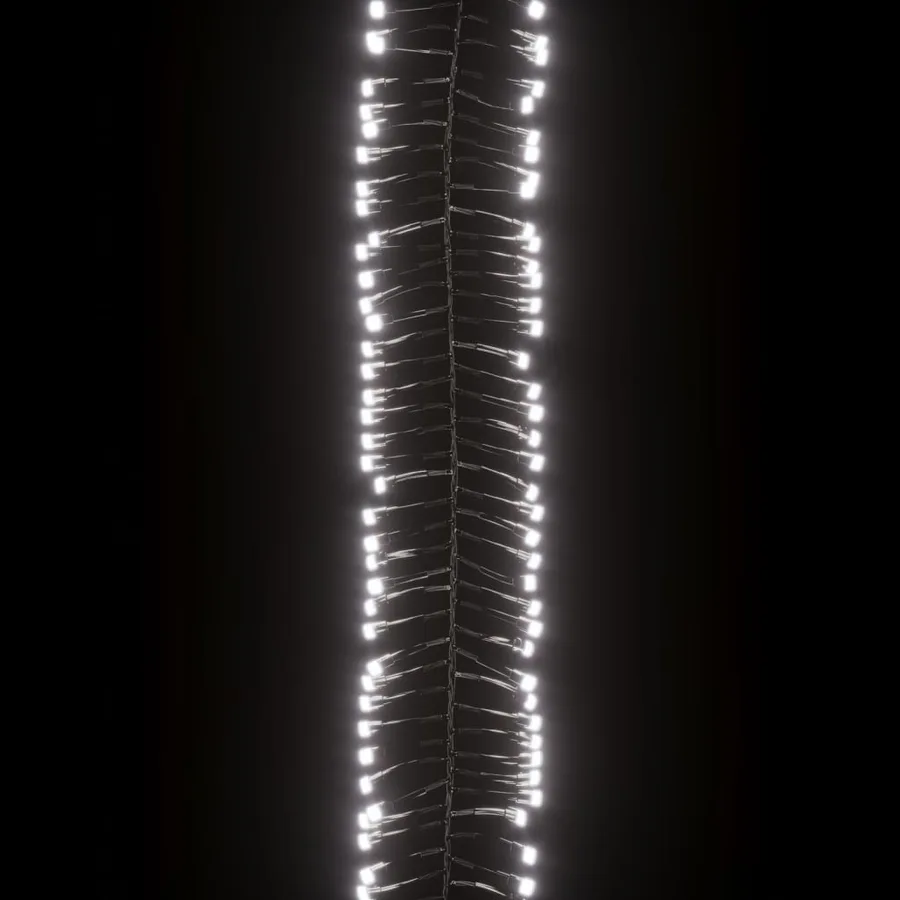 Guirlande lumineuse à LED groupées 400LED Blanc froid PVC - 5