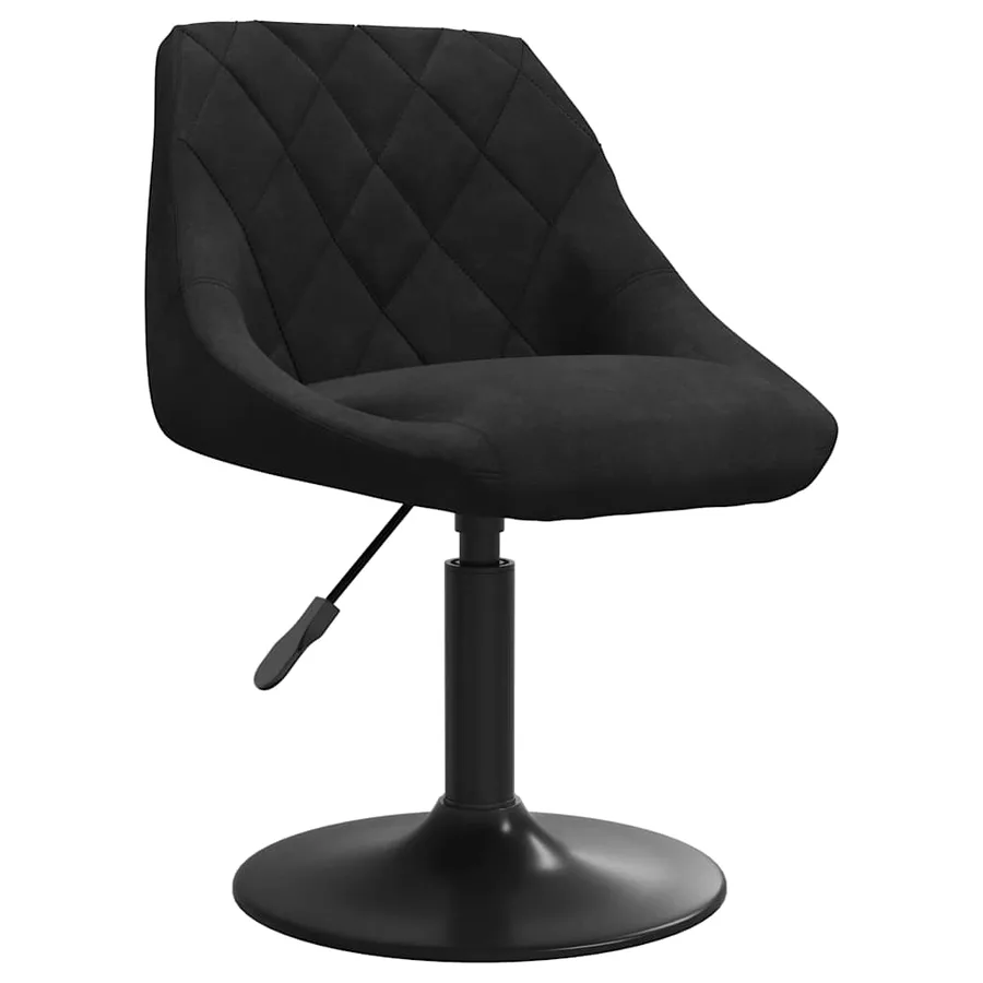 Tabouret de bar Noir Velours - 2