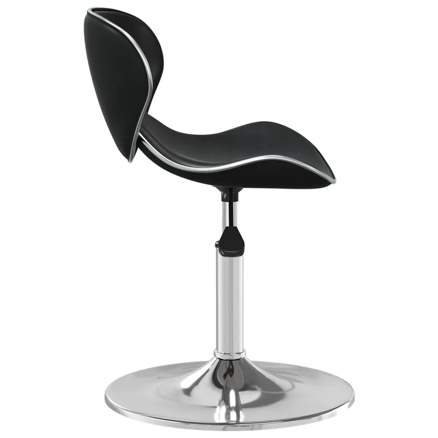 Tabouret de bar Noir Similicuir - 4