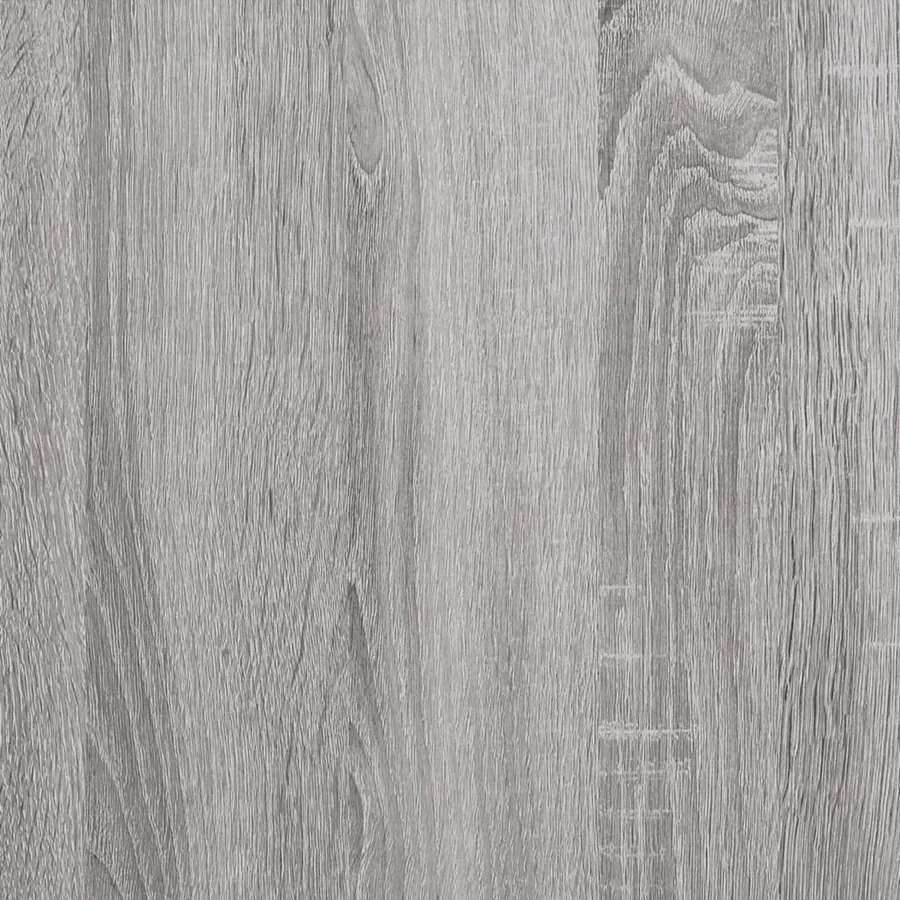 Meuble TV Sonoma gris 100x35x40 cm Bois d'ingénierie - 9