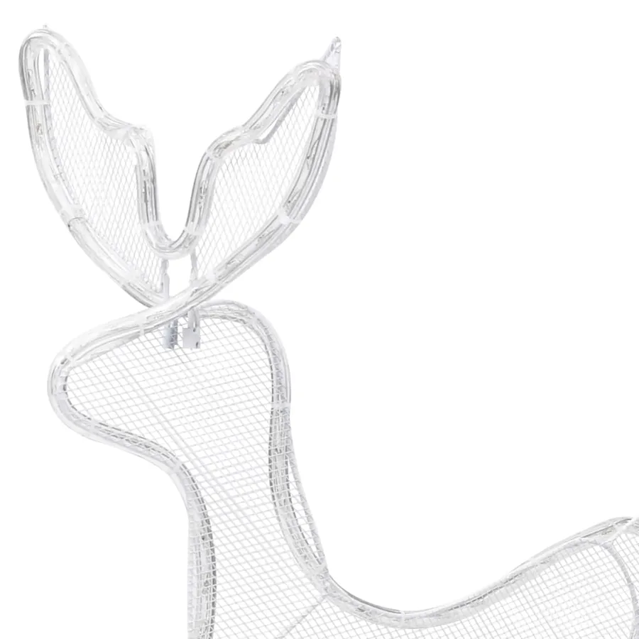 Cordon lumineux de Noël Renne et traîneau avec maille 432 LED - 6