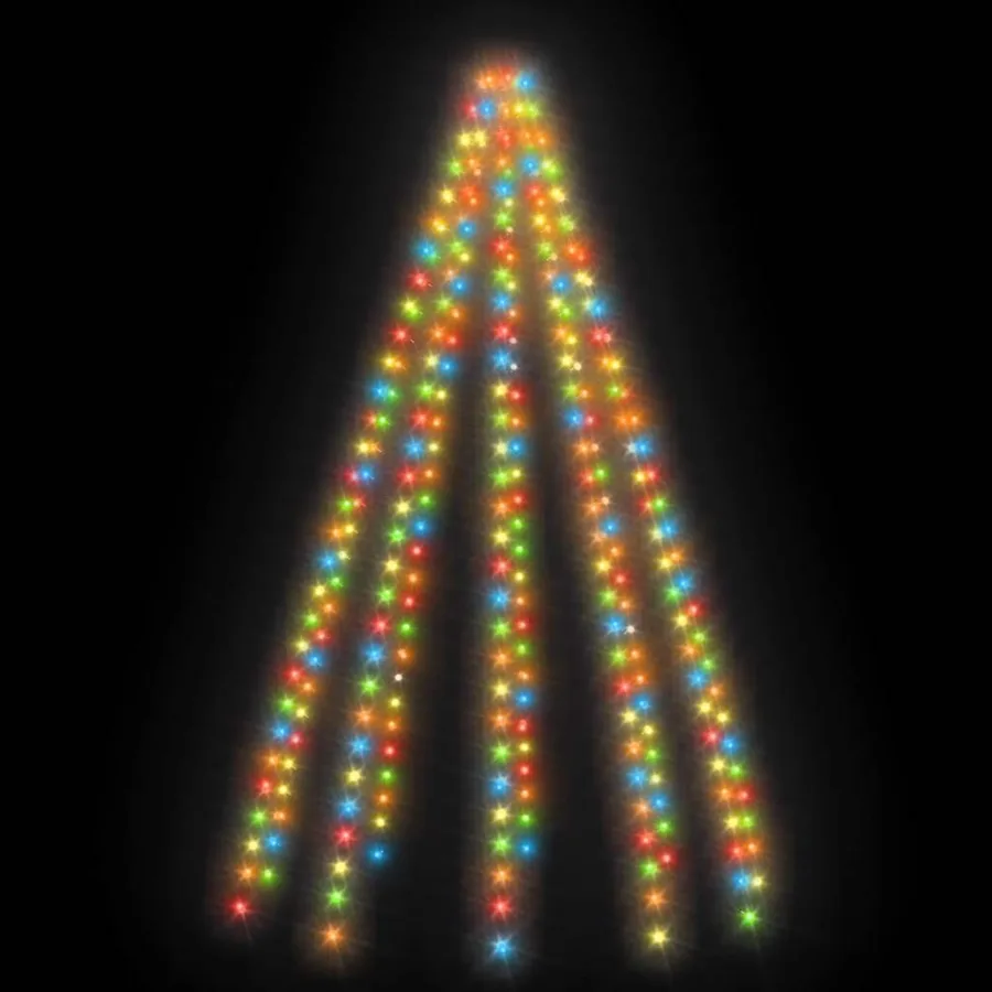 Guirlande lumineuse d'arbre de Noël 250 LED colorées 250 cm - 4