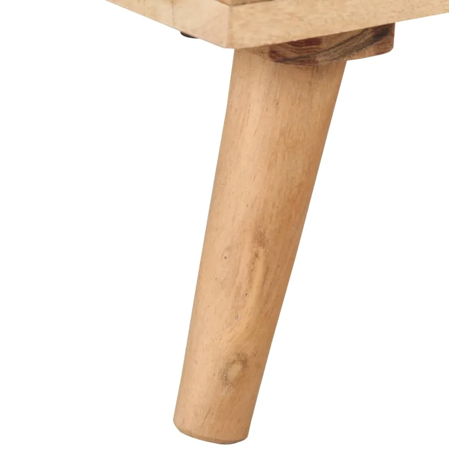 Table de chevet 40x30x50 cm Bois d'acacia massif - 8