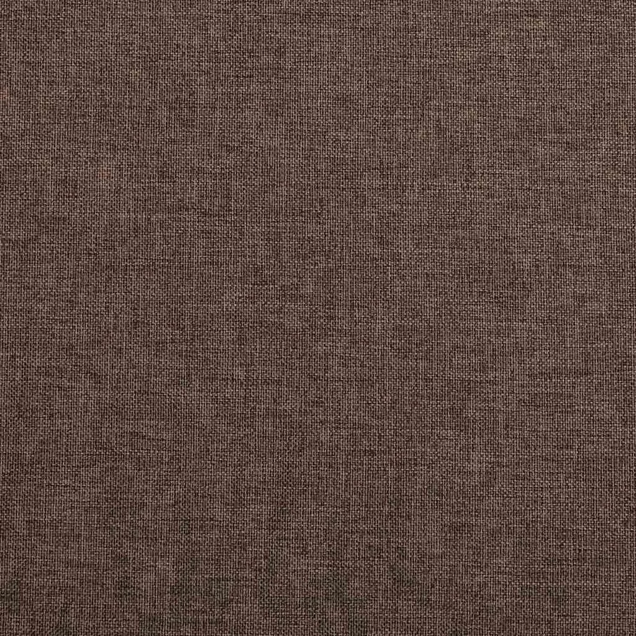 Rideaux occultants aspect lin et crochets 2 pcs Taupe 140x225cm - 4