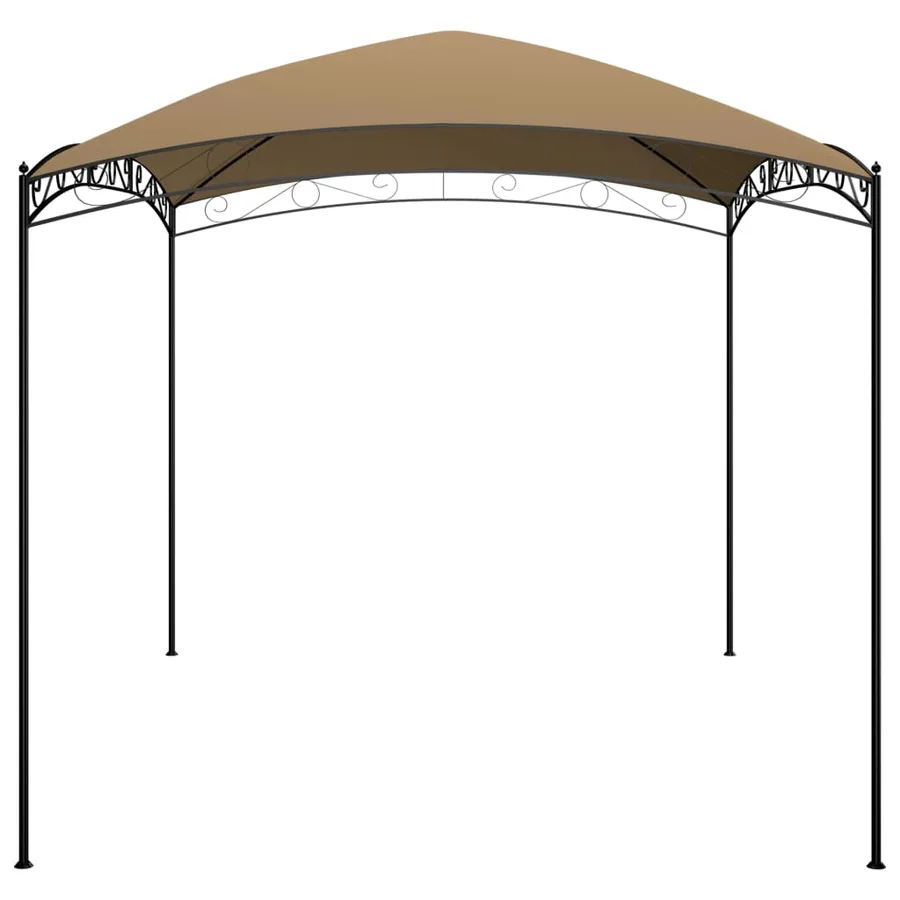 Belvédère 3x4x2,65 m Taupe 180 g/m² - 3